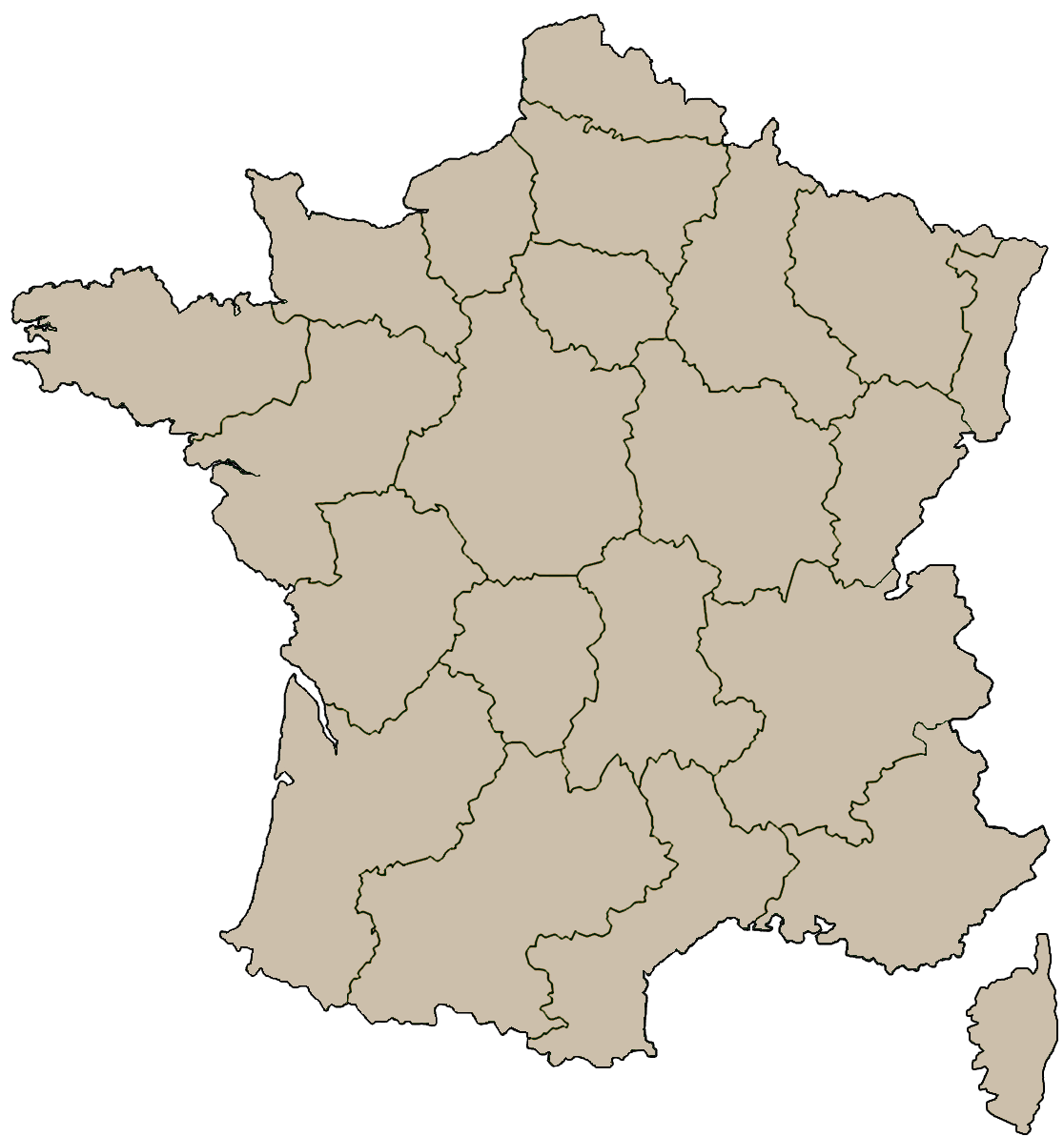 carte de france